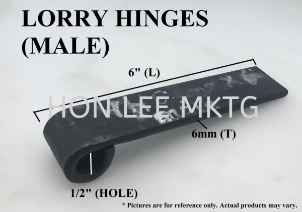 LORRY HINGES (MALE) [6mm(T) X 6"(L) X 1/2"(HOLE)] 6mm(T) X 6"(L) X 1/2"(HOLE)  LORRY HINGES (MALE) LORRY HINGES  Selangor, Malaysia, Kuala Lumpur (KL), Semenyih Supplier, Suppliers, Supply, Supplies | Hon Lee Marketing Sdn Bhd