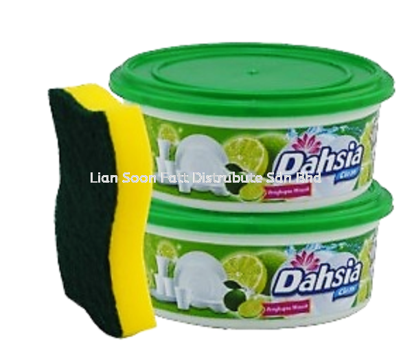 400gx2 Dish Paste Lime (Free Sponge)