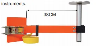 HEAVY DUTY INSTRUMENT COLUMN CLAMP