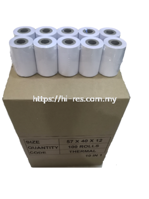 Thermal Paper 57 x 40 x 12