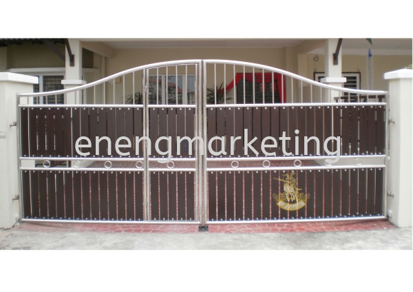 SSG 16- Stainless Steel Swing Gate STAINLESS STEEL GATE GATE Selangor, Malaysia, Kuala Lumpur (KL), Klang Supplier, Suppliers, Supply, Supplies | E Neng Marketing Sdn Bhd