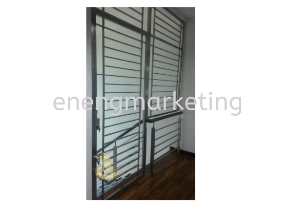 SSDG 04- Stainless Steel Door Grille STAINLESS STEEL GRILLE GRILLE Selangor, Malaysia, Kuala Lumpur (KL), Klang Supplier, Suppliers, Supply, Supplies | E Neng Marketing Sdn Bhd