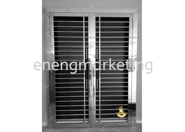 SSDG 01- Stainless Steel Swing Door Grille STAINLESS STEEL GRILLE GRILLE Selangor, Malaysia, Kuala Lumpur (KL), Klang Supplier, Suppliers, Supply, Supplies | E Neng Marketing Sdn Bhd