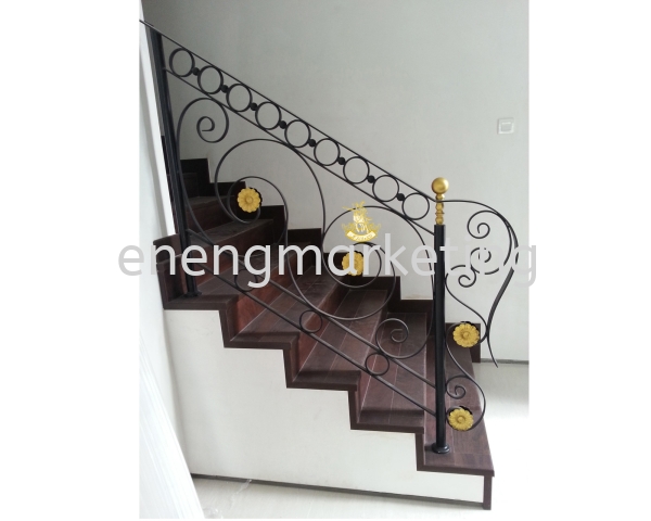 MSST 12- Mild Steel Staircase Railing MILD STEEL STAIRCASE RAILING STAIRCASE RAILING Selangor, Malaysia, Kuala Lumpur (KL), Klang Supplier, Suppliers, Supply, Supplies | E Neng Marketing Sdn Bhd