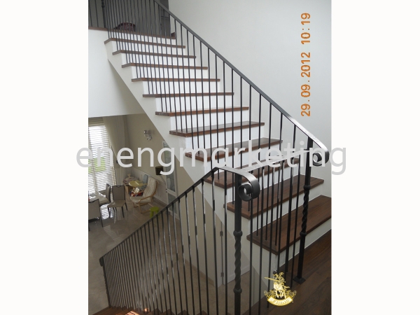 MSST 03- Mild Steel Staircase Railing MILD STEEL STAIRCASE RAILING STAIRCASE RAILING Selangor, Malaysia, Kuala Lumpur (KL), Klang Supplier, Suppliers, Supply, Supplies | E Neng Marketing Sdn Bhd