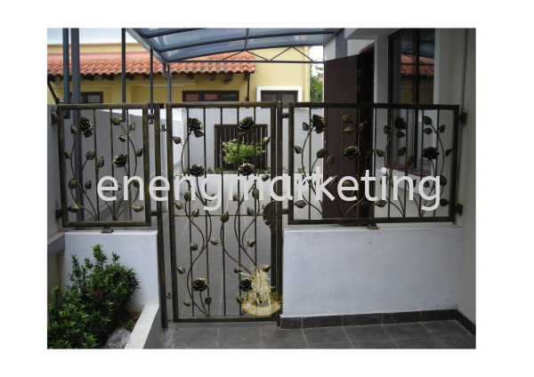 WIF 14- Wrought Iron Fencing WROUGHT IRON FENCING AND RAILING FENCING AND BALCONY RAILING Selangor, Malaysia, Kuala Lumpur (KL), Klang Supplier, Suppliers, Supply, Supplies | E Neng Marketing Sdn Bhd