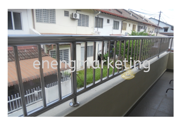 SSBR 02- Balcony Railing STAINLESS STEEL FENCING AND RAILING FENCING AND BALCONY RAILING Selangor, Malaysia, Kuala Lumpur (KL), Klang Supplier, Suppliers, Supply, Supplies | E Neng Marketing Sdn Bhd