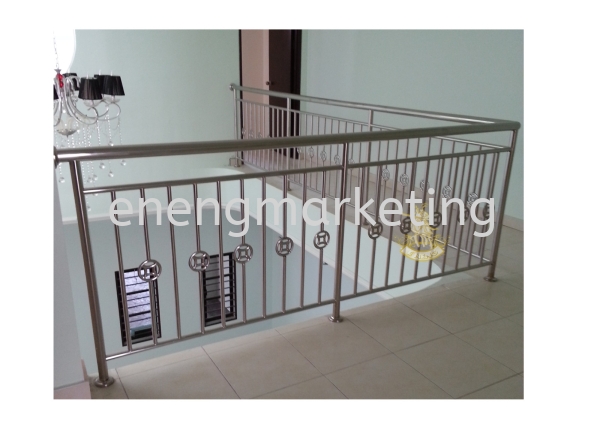 SSBR 01- Balcony Railing STAINLESS STEEL FENCING AND RAILING FENCING AND BALCONY RAILING Selangor, Malaysia, Kuala Lumpur (KL), Klang Supplier, Suppliers, Supply, Supplies | E Neng Marketing Sdn Bhd