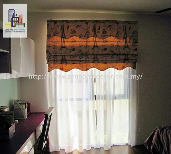 Roman Blinds & Lace Roman Blinds Blinds Selangor, Malaysia, Kuala Lumpur (KL), Puchong, Shah Alam Supplier, Suppliers, Supply, Supplies | Zen Home Decor