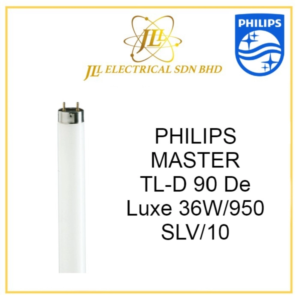 PHILIPS MASTER TL-D 90 DE-LUXE 36W/950 TUBE Kuala Lumpur (KL), Selangor,  Malaysia Supplier, Supply, Supplies, Distributor | JLL Electrical Sdn Bhd