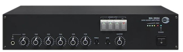 MA2024. Amperes 240W 100V Line Desktop Mixer Amplifier. #ASIP Connect AMPERES PA/Sound System Johor Bahru JB Malaysia Supplier, Supply, Install | ASIP ENGINEERING