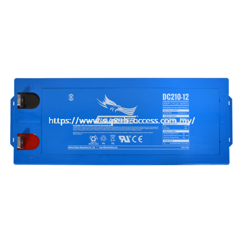 DC210-12 Deep-Cycle AGM Battery Marine Application Fullriver AGM Battery Selangor, Malaysia, Kuala Lumpur (KL), Shah Alam Supplier, Rental, Supply, Supplies | Superb Access Solutions Sdn Bhd