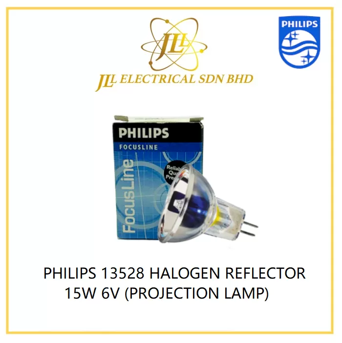 PHILIPS 13528 HALOGEN REFLECTOR 15W 6V (PROJECTION LAMP) Kuala Lumpur (KL),  Selangor, Malaysia Supplier, Supply, Supplies, Distributor | JLL Electrical  Sdn Bhd