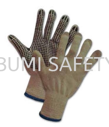 Polka Dot Glove  Hand Protection Selangor, Kuala Lumpur (KL), Puchong, Malaysia Supplier, Suppliers, Supply, Supplies | Bumi Nilam Safety Sdn Bhd