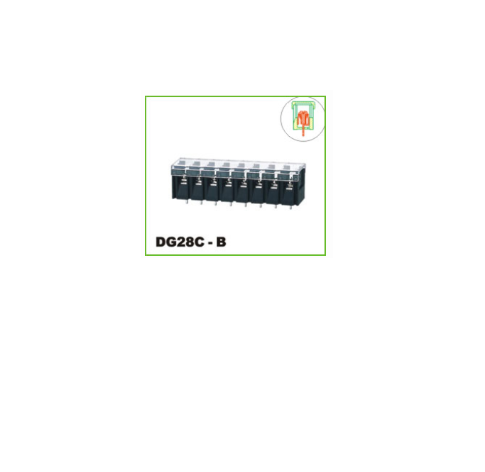 degson - dg28c-b barrier terminal block