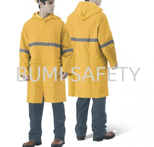 Rain Coat With Reflector Rain Suit Protective Clothing Selangor, Kuala Lumpur (KL), Puchong, Malaysia Supplier, Suppliers, Supply, Supplies | Bumi Nilam Safety Sdn Bhd