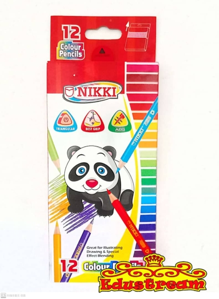 Nikki 12L Color Pencils Color Pencils Art Supplies Stationery & Craft Johor Bahru (JB), Malaysia Supplier, Suppliers, Supply, Supplies | Edustream Sdn Bhd
