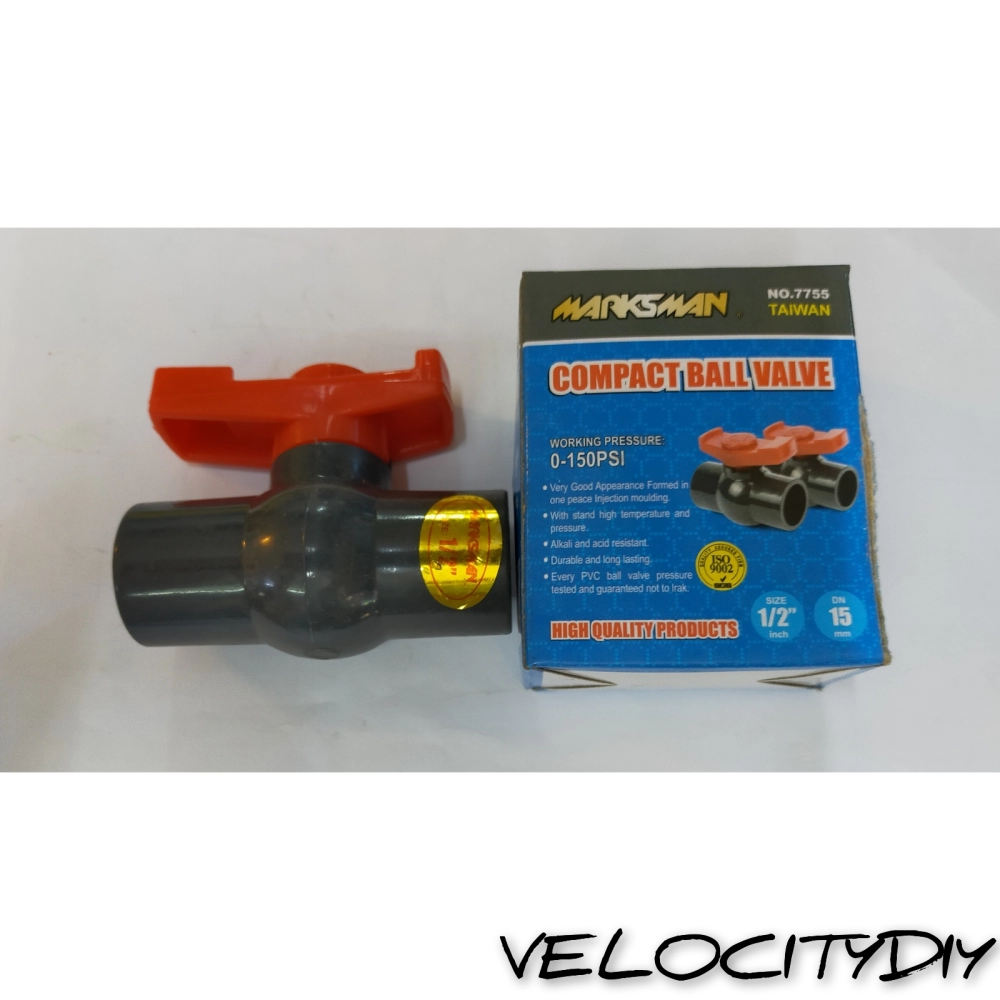 1/2'' PVC BALL VALVE