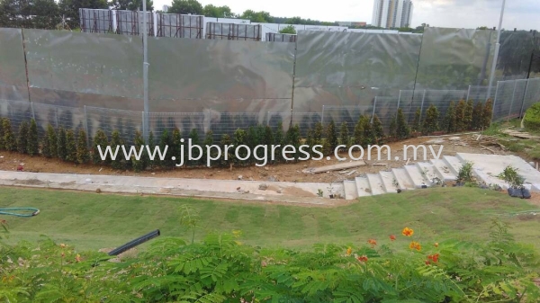 Fencing Works Metal Hoarding / Construction Hoarding Fencing Works Johor Bahru, JB, Senai, Johor. Supplier, Supplies, Supply, Manufacturer | JB Progress Fabricator & Engineering Sdn Bhd