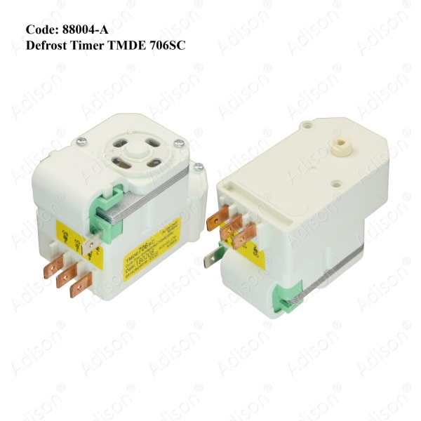 Code: 88004-A Defrost Timer TMDE 706SC Defrost Timer Refrigerator Parts Melaka, Malaysia Supplier, Wholesaler, Supply, Supplies | Adison Component Sdn Bhd