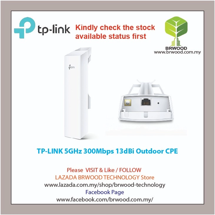 TP-Link CPE510 5 GHz Wireless-N300 Outdoor Access Point