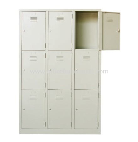 9 COMPARTMENT STEEL LOCKER - cheras | ampang | sungai besi