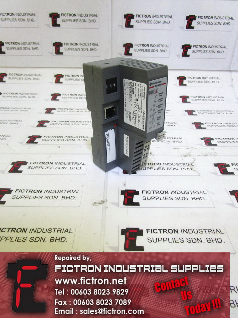 1734-AENT 1734AENT ALLEN BRADLEY PLC I/O Ethernet Network Adaptor Supply Repair Malaysia Singapore Indonesia USA Thailand