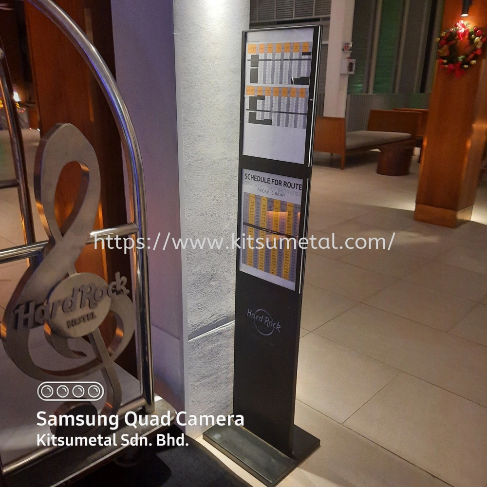 Metal Advertising Stand