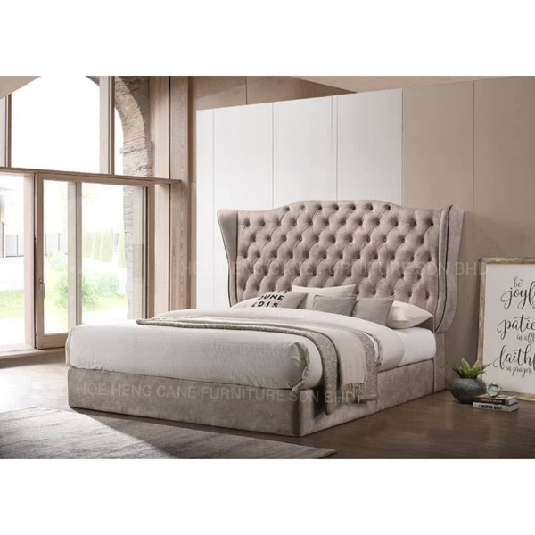 BFS17NIL Bedframe Bedroom Furniture Malaysia, Melaka Supplier, Manufacturer, Supply, Supplies | HOE HENG CANE FURNITURE SDN BHD