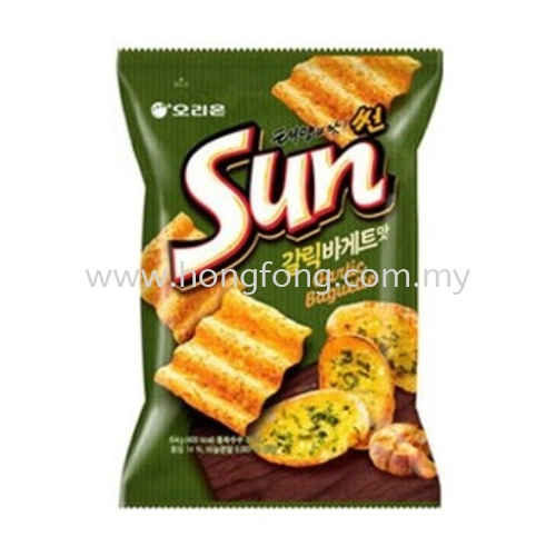 HF ORION SUN CHIP 80G-BUTTER GARLIC BREAD FLAVOUR