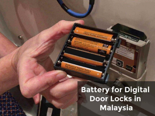 Battery for Digital Door Locks in Malaysia