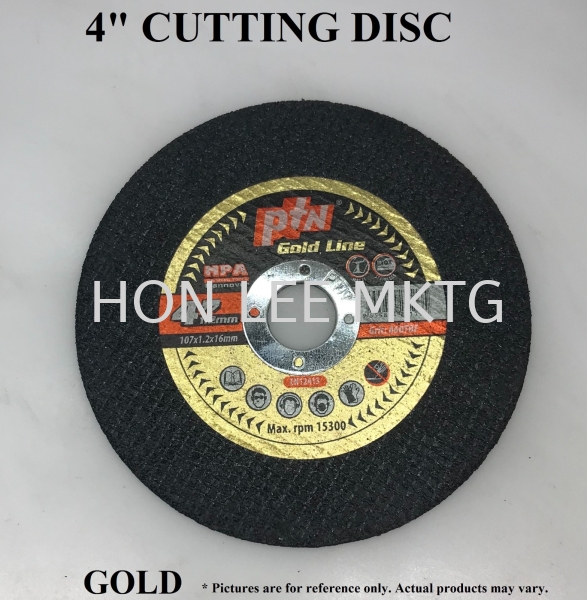 CUTTING DISC 4" (GOLD) 4" CUTTING DISC (GOLD)  CUTTING DISC WEAR AND TEAR Selangor, Malaysia, Kuala Lumpur (KL), Semenyih Supplier, Suppliers, Supply, Supplies | Hon Lee Marketing Sdn Bhd