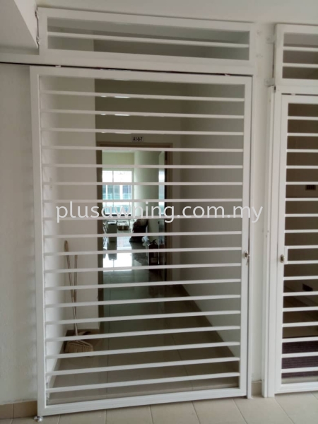 Sliding Door Grill @Sungai Long Residence, Kajang, Selangor Grill Door Selangor, Malaysia, Kuala Lumpur (KL), Cheras Contractor, Service | Plus Awning & Iron Sdn Bhd