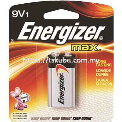 40105610 ENERGIZER (9V/6F22) ALKALINE DRY CELL BATTERIES LIGHTING AND POWER Melaka, Malaysia Supplier, Retailer, Supply, Supplies | TS KUBU ELECTRONICS SDN BHD