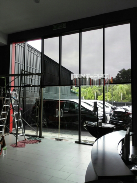 5% Black Tint IR BLACK FILM  BUKIT JELUTONG Commercial Film Tinted Bangunan Selangor, Malaysia, Kuala Lumpur (KL), Shah Alam Supplier, Supply, Supplies, Installation | Tint Pro Solar Film