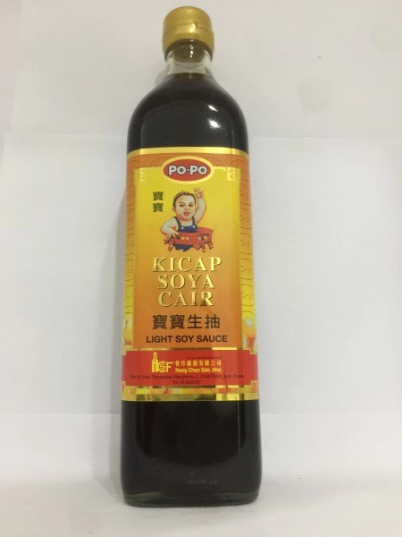 Po-Po Light Soy Sauce 720ml 宝宝 生抽 Kicap Soya Cair