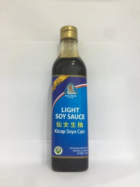 Angel Brand Light Soy Sauce 370ml 仙女牌 生抽 Angel Brand Kicap Soya Cair