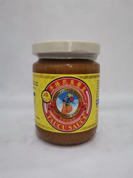 Handflower Minced Taucu Sauce 250g 手揸花 豆酱碎皇 Cap Tangan Bunga Sos Taucu