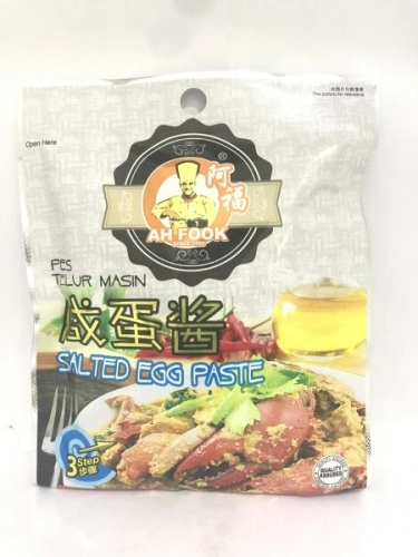 AH FOOK Salted Egg Paste 100g 阿福咸蛋酱 Pes Telur Masin