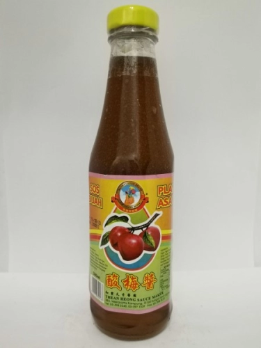 Handflower Sour Plum Sauce 320ml 手揸花 酸梅酱 Cap Tangan Bunga Sos Buah Plum Asam 