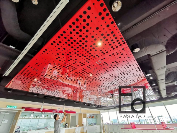 Menara LGB Aluminium Perforation Panel / Laser Cut  Selangor, Malaysia, Kuala Lumpur (KL) Supplier, Suppliers, Supply, Supplies | FASADO SDN BHD