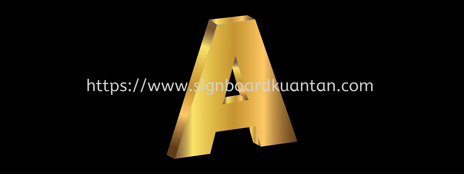3D STAINLESS STEEL GOLD LETTERING MANUFACTURER