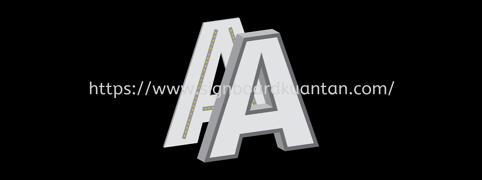 3D LED CONCEALED LETTERING MANUFACTURER