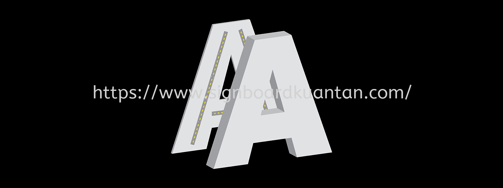 3D LED CHANNEL FRONTLIT LETTERING MANUFACTURER