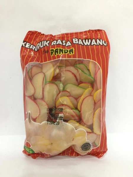 CAP PANDA Garlic Flavour  Keropok 250g 蒜味饼片 Keropok Rasa Bawang 