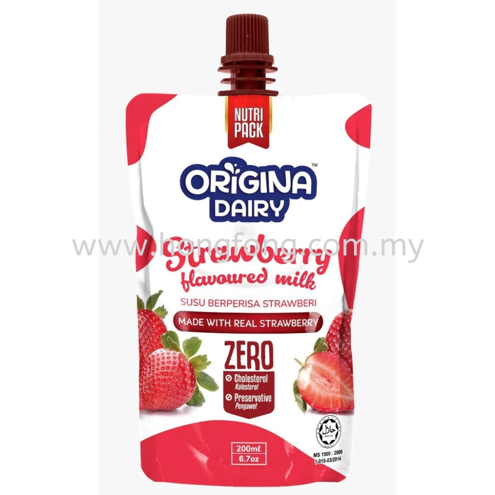 Origina milk 200ml-strawberry