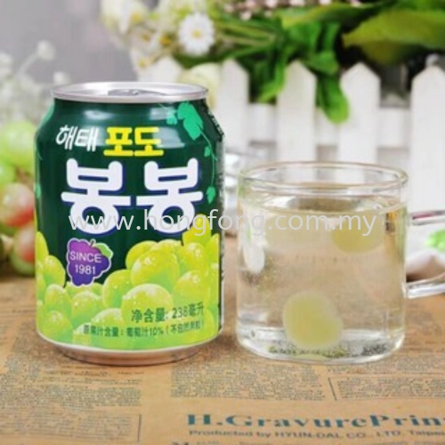 HF HAITAI GREEN GRAPE JUICE 238ML