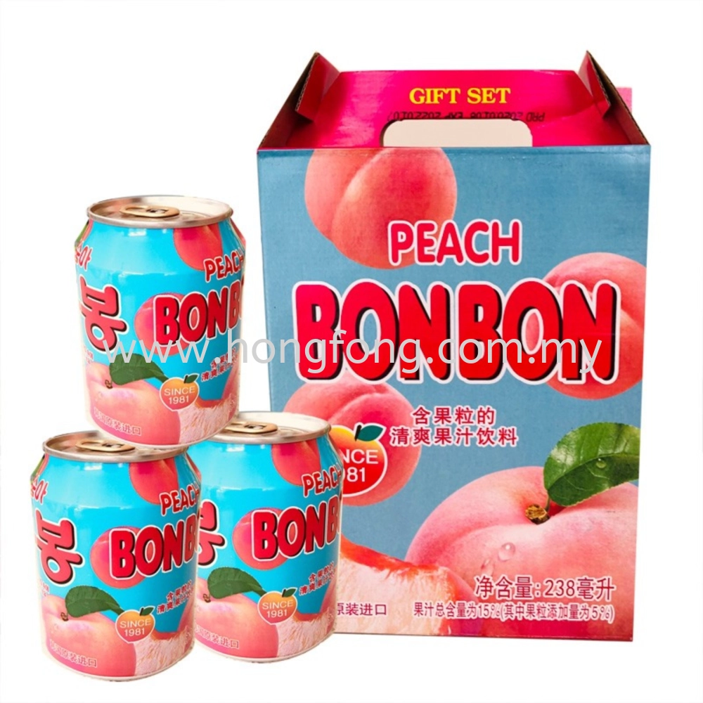 HF HAITAI BON BON PEACH 238ML