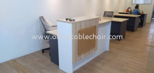 DELIVERY & INSTALLATION B-SET 1800 COUNTER TABLE & GT 157 RECTANGULAR OFFICE TABLE OFFICE FURNITURE SUNGAI BULOH, SELANGOR
