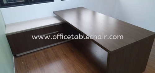 DELIVERY & INSTALLATION FERNI DIRECTOR TABLE OFFICE FURNITURE TAMAN CONNAUGHT, CHERAS